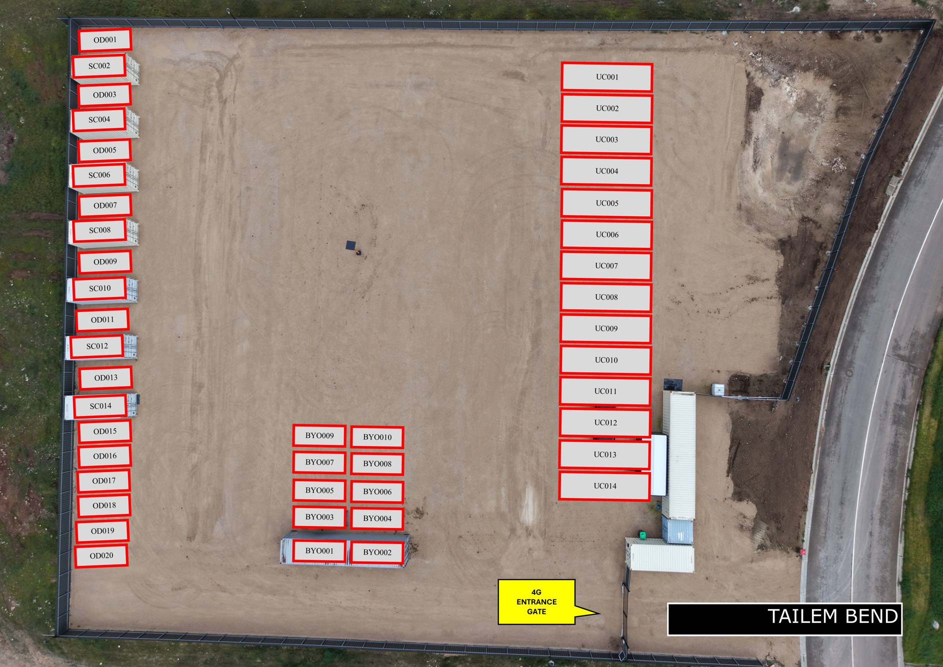 Tailem Bend spaces and 4G entrance gate